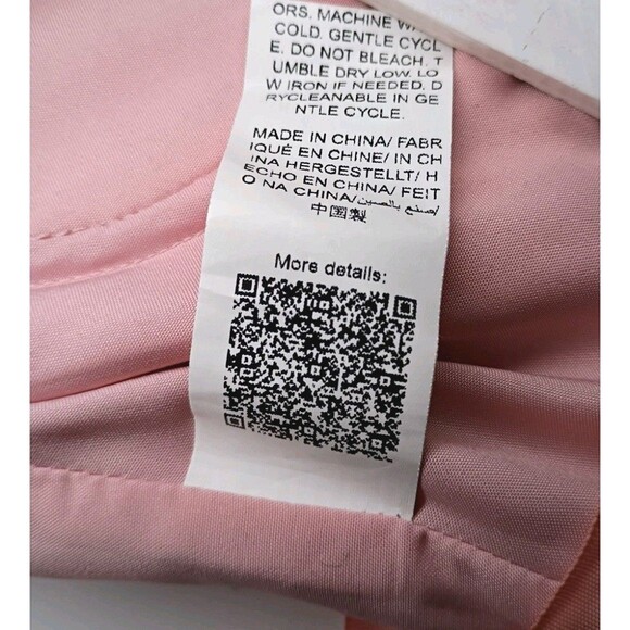 Pink Satin Bustier Corset Size S Renaissance Lace Up Back Sweetheart Poet Sleeve - Picture 5 of 16